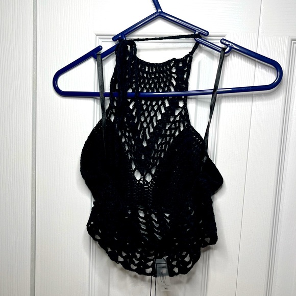 FASHIONNOVA black crochet skirt set - Picture 4 of 8